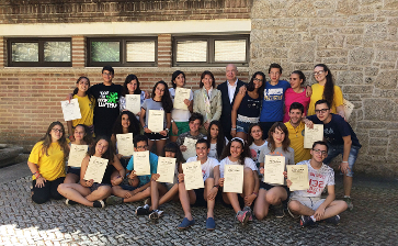 fundacion-iberdrola-espana-government-castilla-leon-diploms-students-linguistic-inmersion-course-villarino-04092017